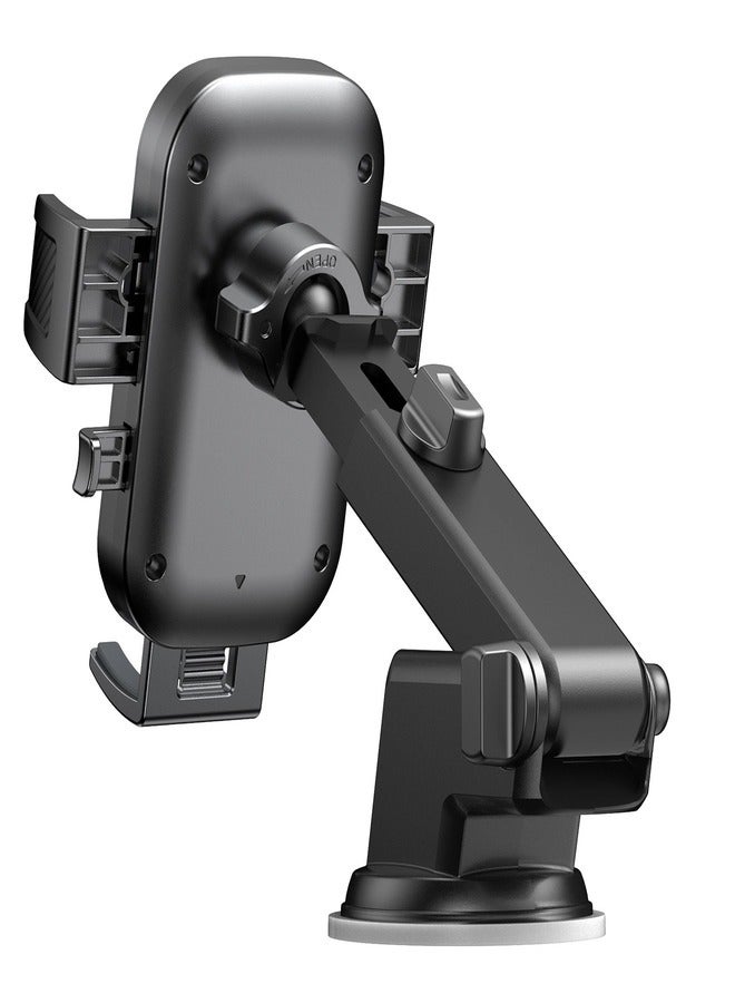 JOYROOM - Joyroom JR-OK6 car phone holder on the dashboard - Black - Image 1