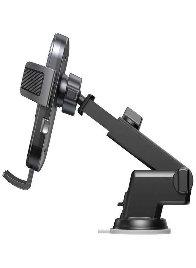 JOYROOM - Joyroom JR-OK6 car phone holder on the dashboard - Black - Image 1
