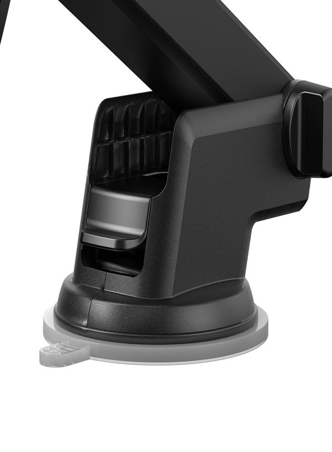 JOYROOM - Joyroom JR-OK6 car phone holder on the dashboard - Black - Image 1
