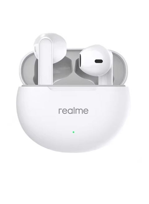 New Buds T01 True Wireless Earphones AI Noise Reduction TWS Bluetooth 5.4 IPX4 Waterproof 28H Battery Life Earphones -White