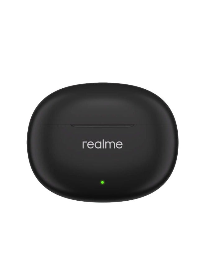 realme - Original Buds T110 TWS Wireless Earphone AI ENC Bluetooth 5.4 IPX5 Waterproof 38 Hours Battery Life Headphone Black - Image 1