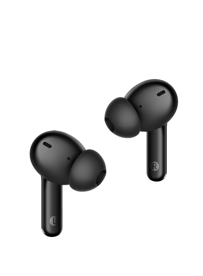 realme - Original Buds T110 TWS Wireless Earphone AI ENC Bluetooth 5.4 IPX5 Waterproof 38 Hours Battery Life Headphone Black - Image 1
