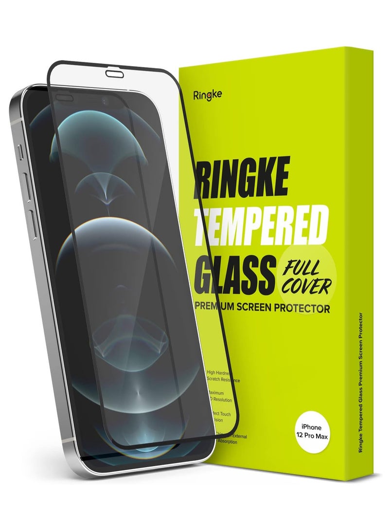 Ringke Ringke Premium Tempered Glass Screen Protector For iPhone 12 Pro Max 6.7in Clear  - Image 1