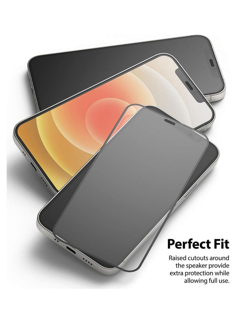 Ringke Ringke Premium Tempered Glass Screen Protector For iPhone 12 Pro Max 6.7in Clear  - Image 5