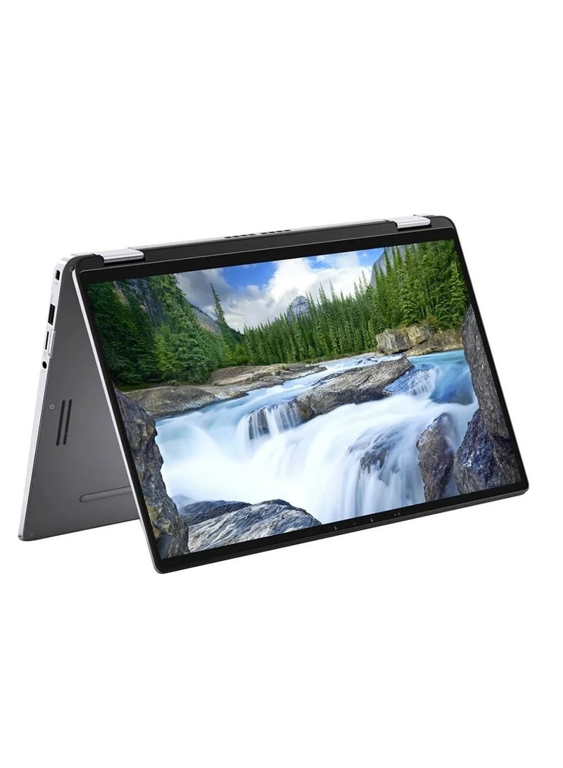 DELL Latitude 7400 2-in-1 14-Inch Display, Core i7-8665U Processor/16GB RAM/256GB SSD/Windows 10 English/Arabic SILVER - Image 1