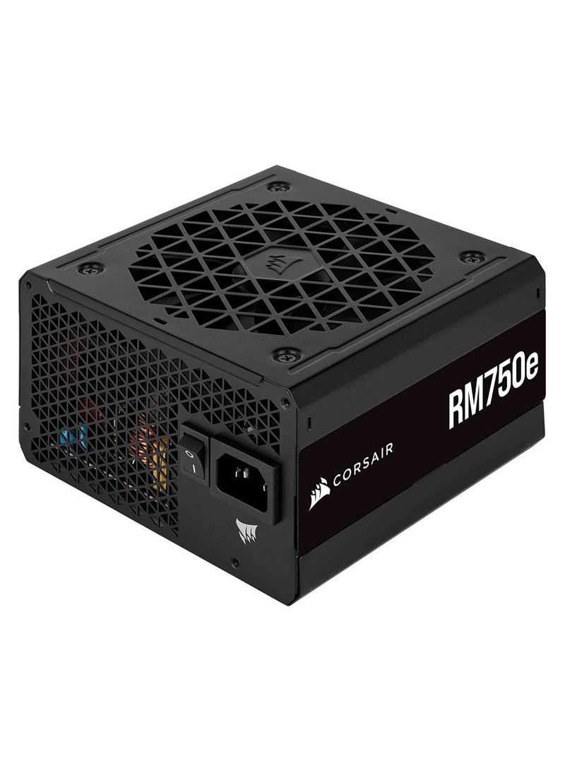 CORSAIR - RM750e Fully Modular GOLD - Low-Noise ATX Power Supply - Image 1