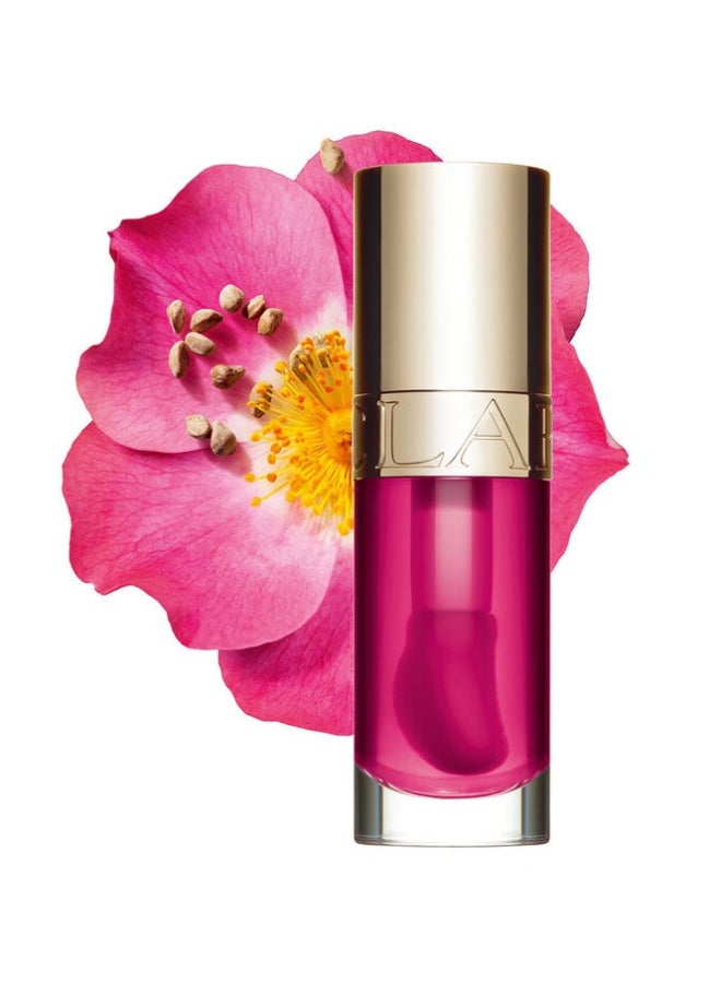 كلارنس Lip Comfort Oil 02 raspberry 7ml - Image 4