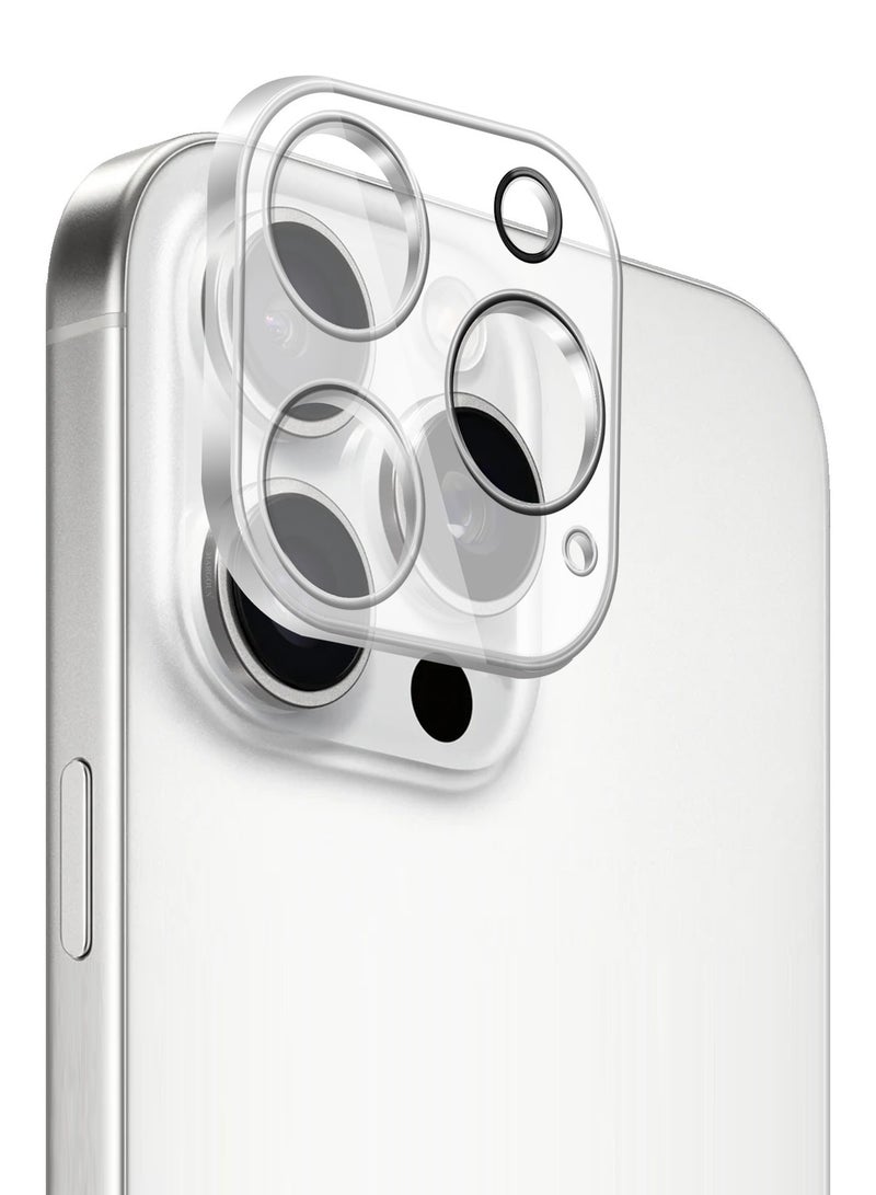 MARGOUN ( for iPhone 16 Pro Max ) Camera Lens Protector Tempered Glass, Ultra HD, 9H Hardness, Anti-Scratch, Case Friendly, Easy to Install Camera Lens Cover Clear - Image 1