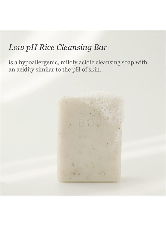Low pH Rice Face and Body Cleansing Bar (100g) 3.52 Ounce (Pack of 1)Fluid Ounce - Image 2