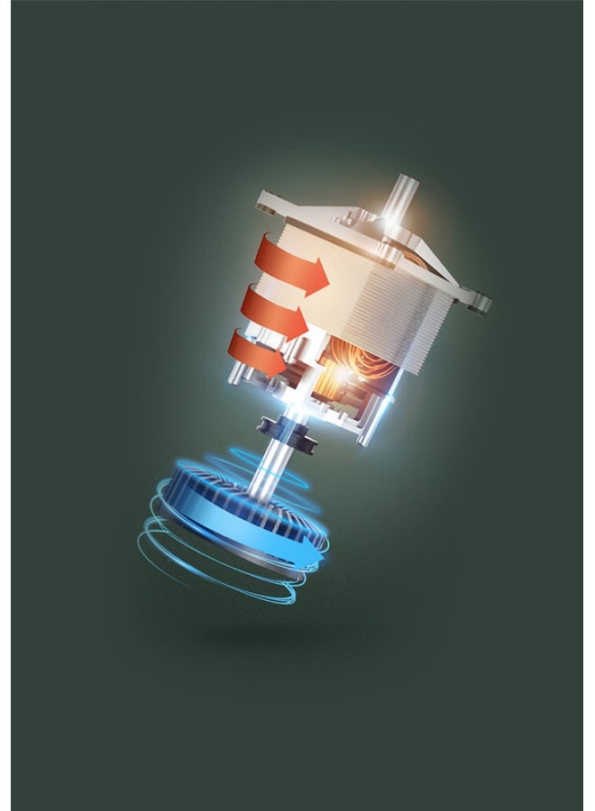 بلاك اند ديكر خلاط كهربائي عالي السرعة 1200 واط، 1.8 ليتر، محرك وعاء خالي من BPA، كوب سفر بسعة 500 مل، 20,000 دورة في الدقيقة، 6 شفرات من الفولاذ المقاوم للصدأ، إعدادات للعصائر وسحق الثلج، سرعة متغيرة، 1.8 L 1200 W BXH1200-B5 أسود/فضي 1.8 L 1200 W BXH1200-B5 أسود/فضي - Image 5