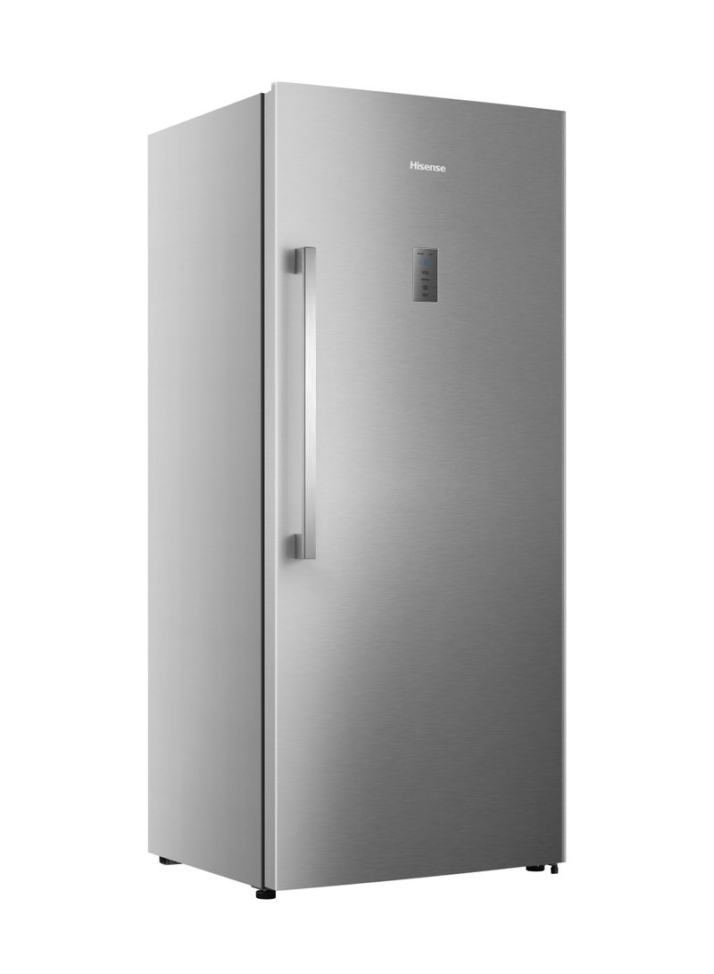 هايسنس 382 Lt 13.5 CuFt Upright Freezer, Total Nofrost, Energy Saving Noiseless Invertor Technology, Premium Silver, Adjustable Shelves, Led Light, maximum Capacity 382 L 300 W FV50W2NL silver  - Image 2