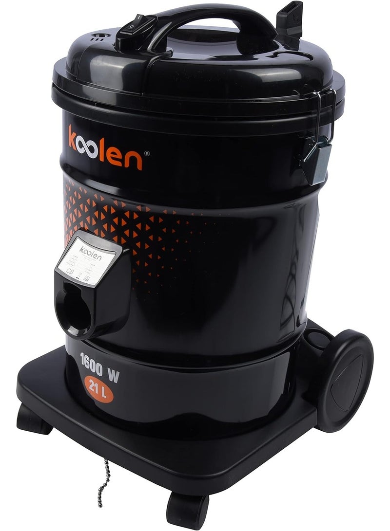 كولن - Drum Vacuum cleaner 21L 1600 W 806104003 Black - Image 1