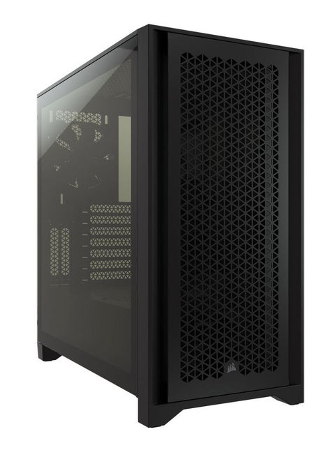 4000D Airflow Tempered Glass ATX Mid-Tower Computer Case - Black Black