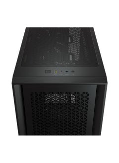 كورسير 4000D Airflow Tempered Glass ATX Mid-Tower Computer Case - Black Black  - Image 5