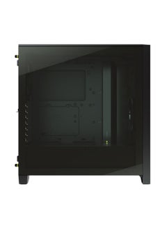 كورسير 4000D Airflow Tempered Glass ATX Mid-Tower Computer Case - Black Black  - Image 3