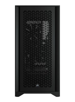 كورسير 4000D Airflow Tempered Glass ATX Mid-Tower Computer Case - Black Black  - Image 2