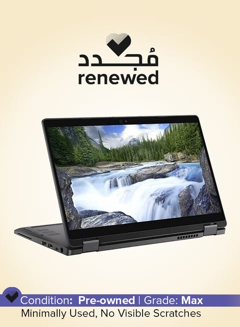 Renewed - Latitude 5300 2 in 1 Laptop With 13.3-Inch Touch Screen Display,Intel Core i5 Processor/8th Gen/16GB RAM/512GB SSD/‎Intel UHD Graphics 620 English/Arabic Black English/Arabic Black