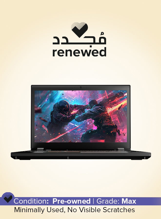 Lenovo Renewed - P50 Laptop With 15.5-Inch FHD Display,Core i7-6820HQ/6th Gen/Quad Core/16GB RAM/512GB SSD/Nvidia Quadro M2000M 4GB (Graphics)/Windows 10 English/Arabic Black English/Arabic Black  - Image 1