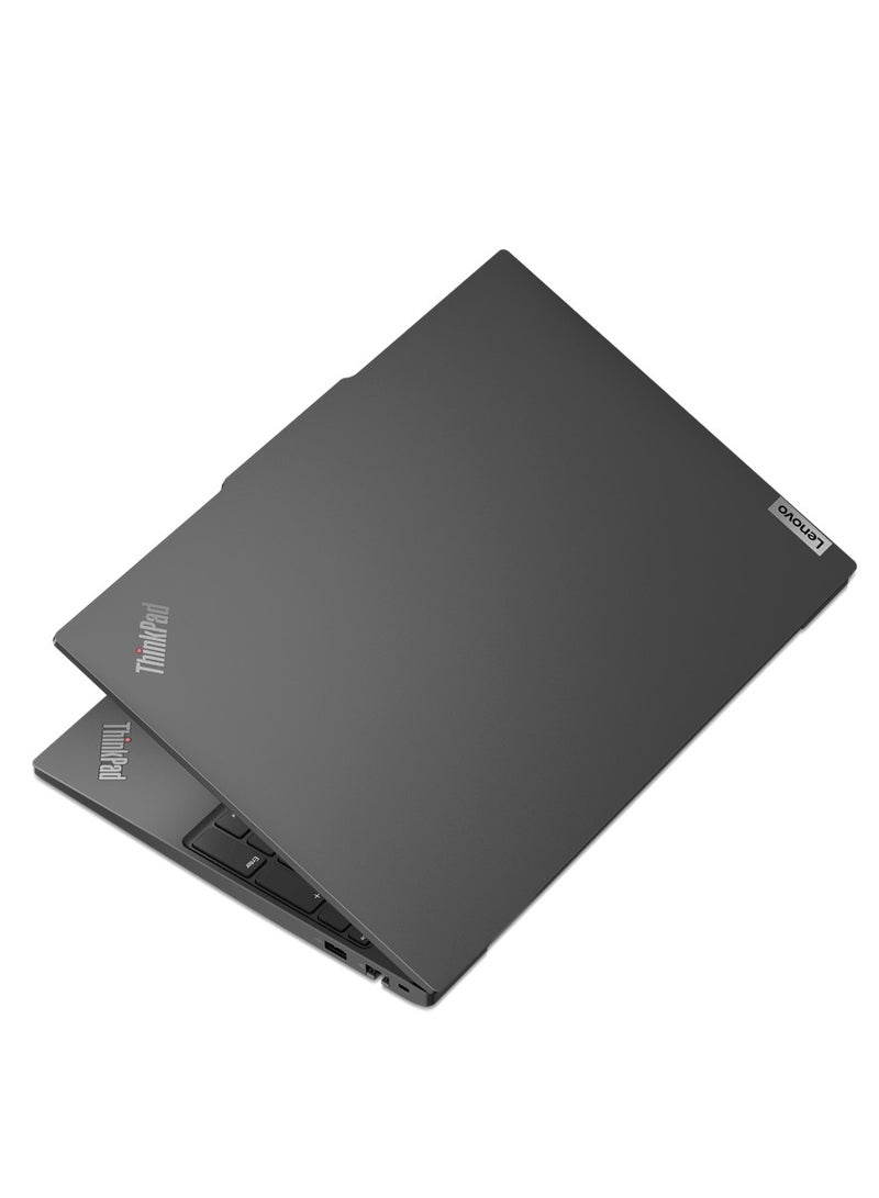 لينوفو Lenovo Laptop 16-Inch WUXGA IPS- ThinkPad E16 - Core i7-1355U - 8GB/512GB SSD - DOS English black  - Image 3