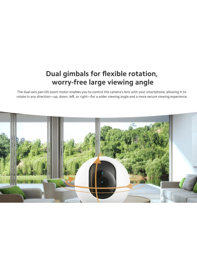Xiaomi - MI Smart Camera C301,2k Image Physical lens Shield Indoor Voice calls Night Vision Human Detection work with Google Home Alexa-Global version - Image 1
