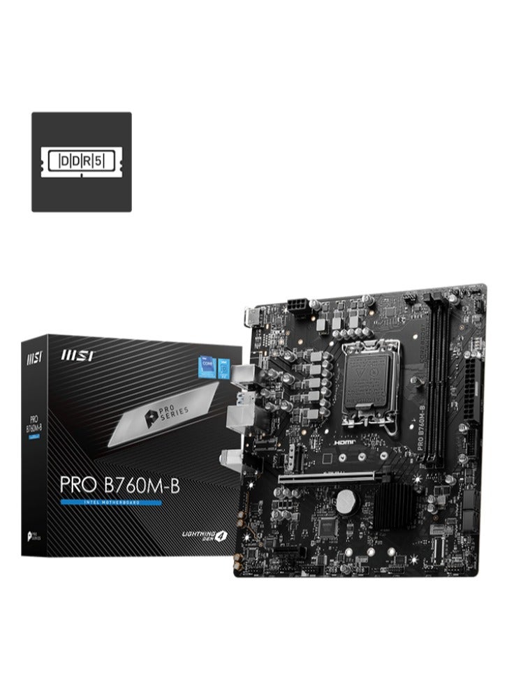 إم اس أي - Intel B760 (LGA 1700) PRO B760M-B DDR5 - Image 1