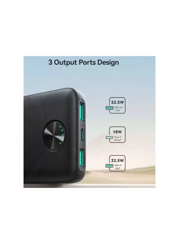 JOYROOM Fast Charging Power Bank 10000mAh 22.5W JR-PBF15 Black - Image 2