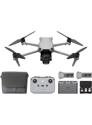 Air 3S Fly More Combo (RC-N3), Drone with 1" CMOS Wide-Angle & Medium Tele Camera, 4K/60fps HDR Video, Nightscape Omnidirectional Obstacle Sensing & 3 Batteries for Extended Flight Time - pnsku/N70119656V/45/_/1729581793/5066dbd1-a164-4747-9e30-f6bc43b0b952