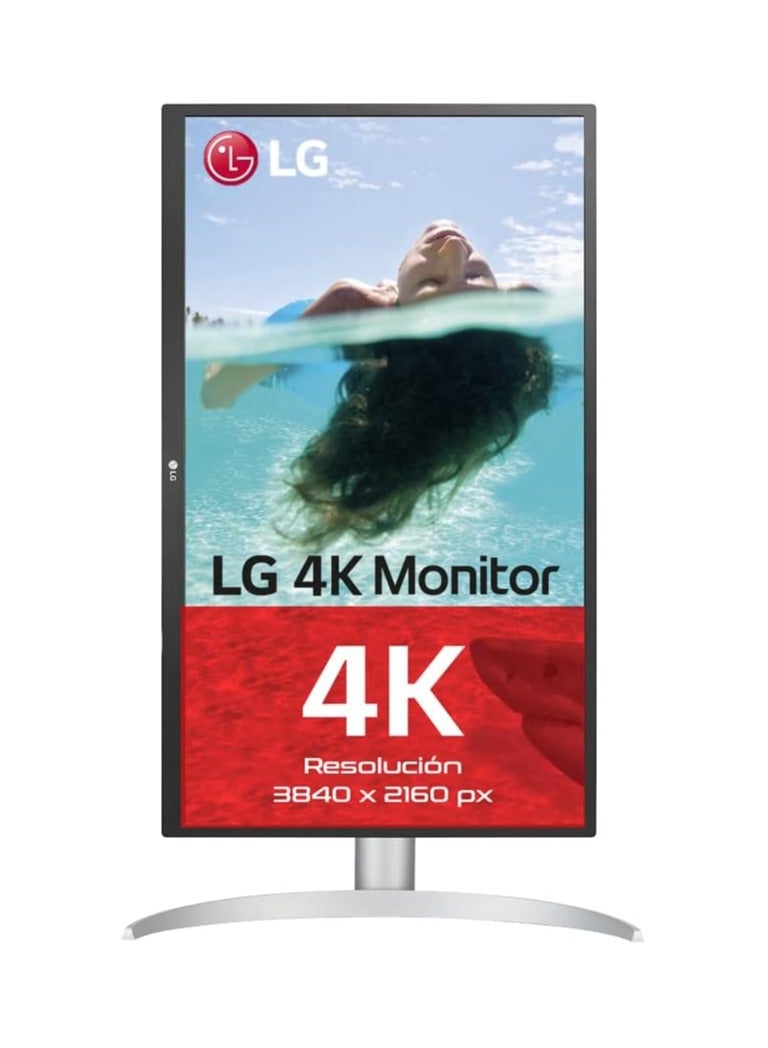 إل جي 27UP550N-W 27'' 4K UHD (3840 x 2160) IPS LED HDR Monitor With USB-C port Black/White  - Image 5