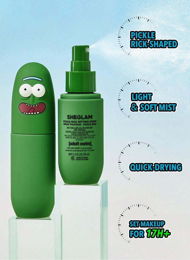 SHEGLAM - Rick and Morty X SHEGLAM Pickle Rick Setting Spray Pickle Rick - Image 1