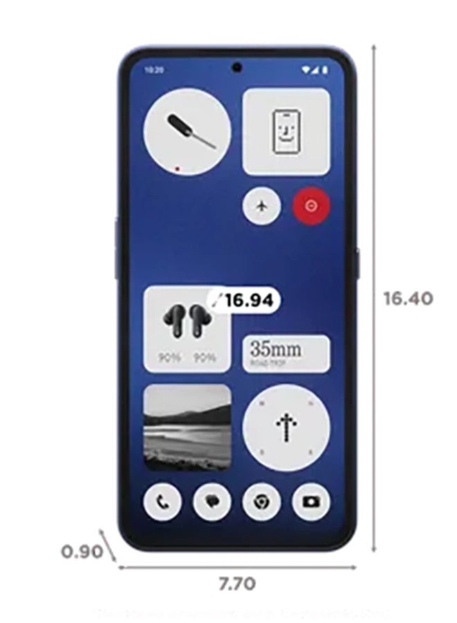 cmf by NOTHING - Phone 1 Dual SIM Blue 6GB RAM 128GB 5G Smartphone - Image 1