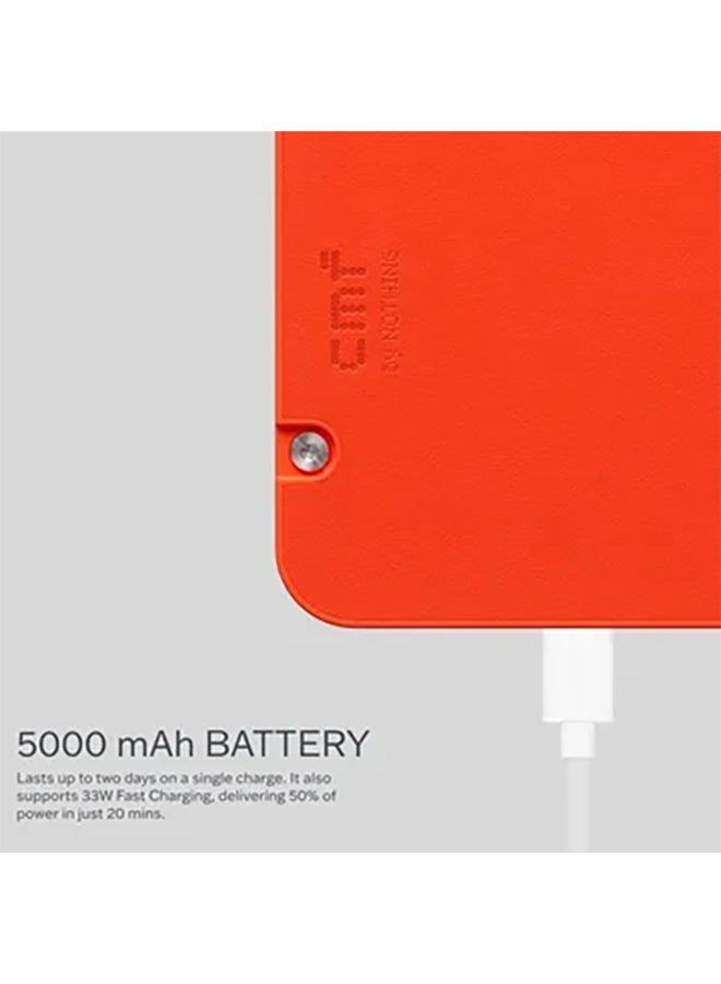 cmf by NOTHING - Phone 1 Dual SIM Orange 6GB RAM 128GB 5G Smartphone - Image 1