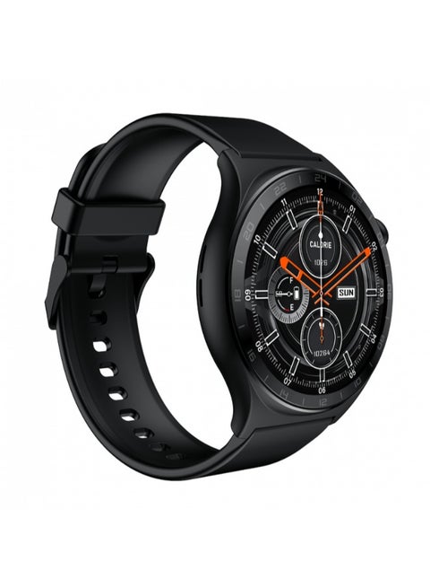 300 mAh Infinix XW3E Smart Watch : IP68 Water Resistant, 1.43" AMOLED with AOD, 7-Day Battery, 200 Stylish Watch Faces, Multiple Sports Modes,  Bluetooth Call Support, Health Monitoring & Fitness Tracking - Black