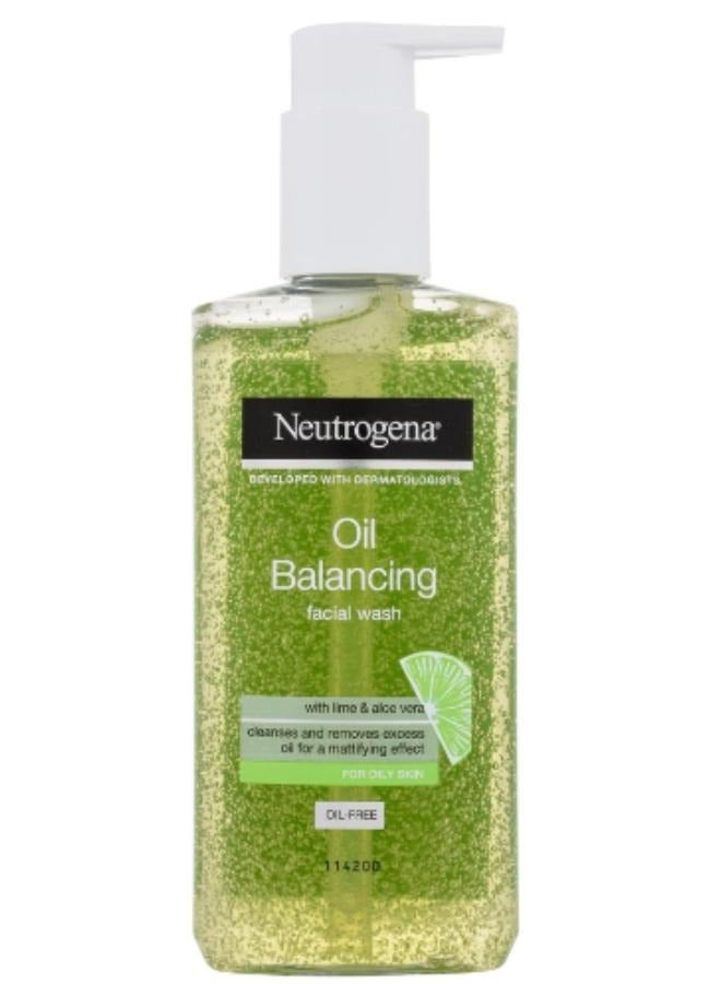 نيوتروجينا 2pcs Oil Balancing Face Wash Green 200ml - Image 2