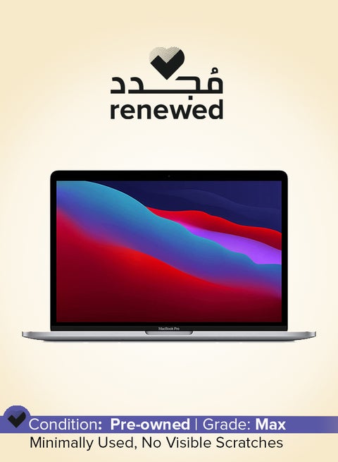 Renewed - Macbook Pro A1990 (2019) Touch Bar Laptop With 15.4-Inch Display,Intel Core i7 Processor/9th Gen/32GB RAM/1TB SSD/4GB AMD Radeon Pro Graphics/macOS English Space Grey