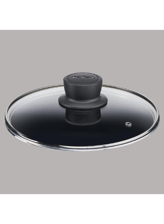 Tefal ‎Dishwasher Safe Tempo Flame Non-Stick Stewpot with Lid Red and Black 30 cm C3045485 Red and Black  - Image 2