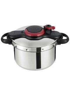 Clipso Minut Easy Stainless Steel Pressure Cooker Silver and Black 7.5 L P4624866 Silver and Black - pnsku/N70119921V/45/_/1729067097/a1e02e35-ce5e-4792-9381-322ea462b232