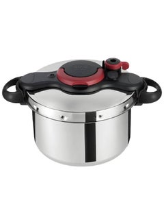 Tefal Clipso Minut Easy Stainless Steel Pressure Cooker Silver and Black 7.5 L P4624866 Silver and Black  - Image 2