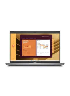 DELL Latitude 5550 - Intel Ultra 7 155U - 16Gb Ram - 512Gb SSD - Intel Iris Xe Graphics - Dos - 15.6" inch Full HD Display - Keyboard - English Silver  - Image 1
