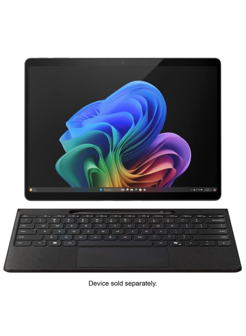 Microsoft - Surface Pro Flex Keyboard with Slim Pen Bundle, 2-in-1 Alcantara keyboard for Surface Pro 9 and 8, Windows 11 Copilot+ PC Black - Image 1