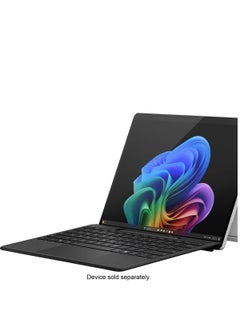 Microsoft Surface Pro Flex Keyboard with Slim Pen Bundle, 2-in-1 Alcantara keyboard for Surface Pro 9 and 8, Windows 11 Copilot+ PC Black  - Image 3