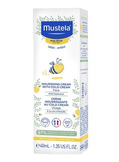 Mustela Baby Nourishing Cold Cream With Farmed Beewax 40ml  - Image 3