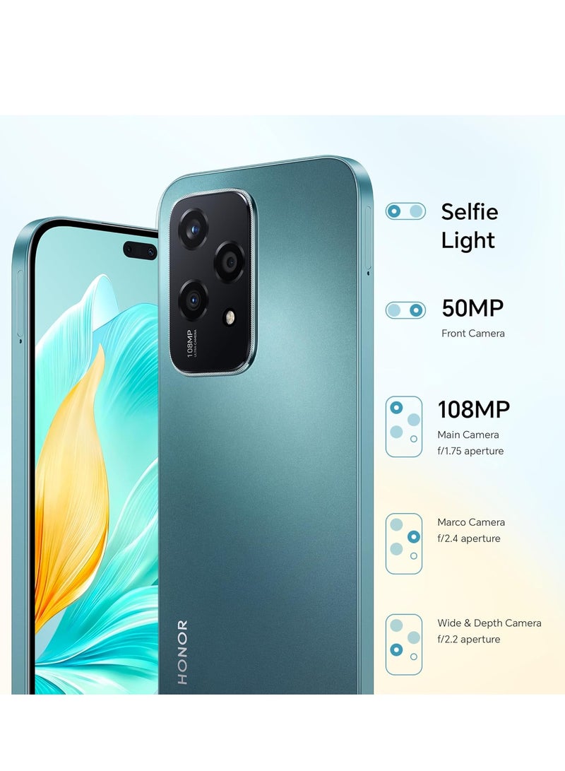هونور 200 LITE Cyan Lake Dual SIM 8GB RAM 256GB 5G - International Version  - Image 4