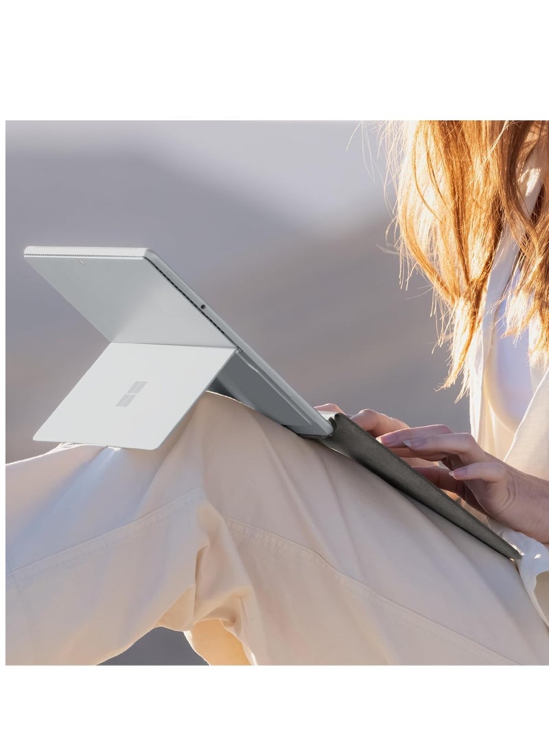 مايكروسوفت Surface Pro Keyboard for Surface Pro 9 and 8 with Pen Storage, Alcantara Material Dune - Image 4