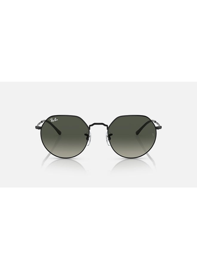 Ray-Ban Unisex UV Protection Round Shape Sunglasses RB3565 002/71 Size 53 - Lens Size 53 Mm - Black - Image 2
