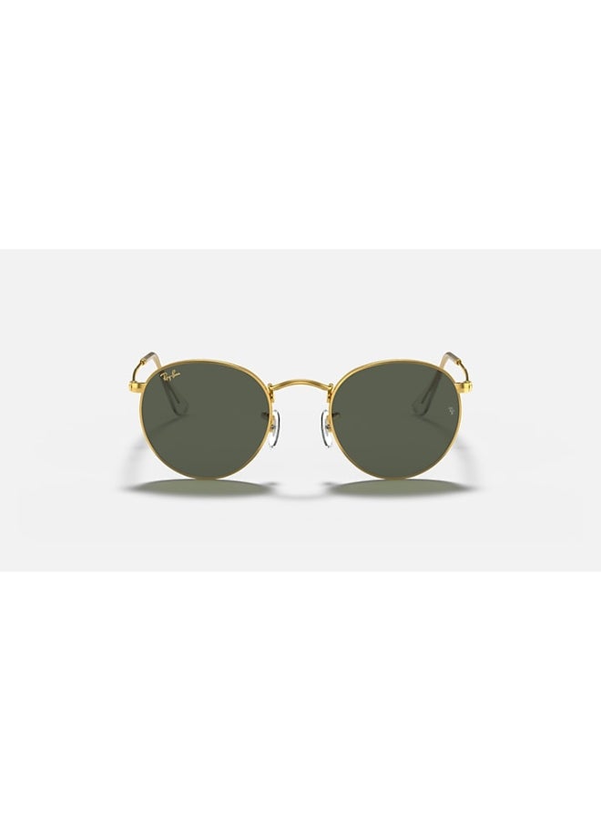 Ray-Ban Unisex UV Protection Round Shape Sunglasses RB3447 919631 Size 50 - Lens Size 50 Mm - Gold - Image 2