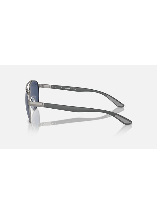 Ray-Ban Unisex UV Protection Round Shape Sunglasses RB3736 004/80 Size 56 - Lens Size 56 Mm - Gunmetal - Image 3