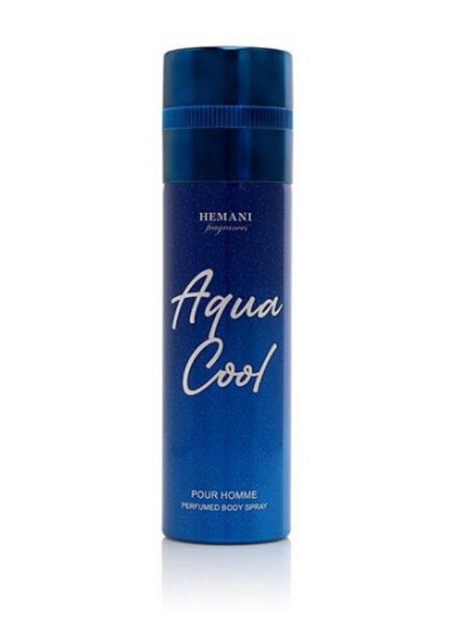 هيماني Aqua Cool Deodorant Body Spray For Men 200ml 