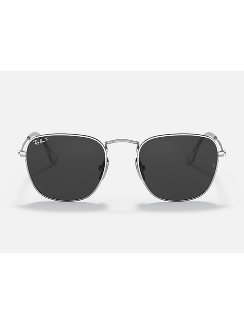 Unisex Polarized Square Shape Sunglasses RB8157 920948 Size 51 - Lens Size 51 Mm - Silver