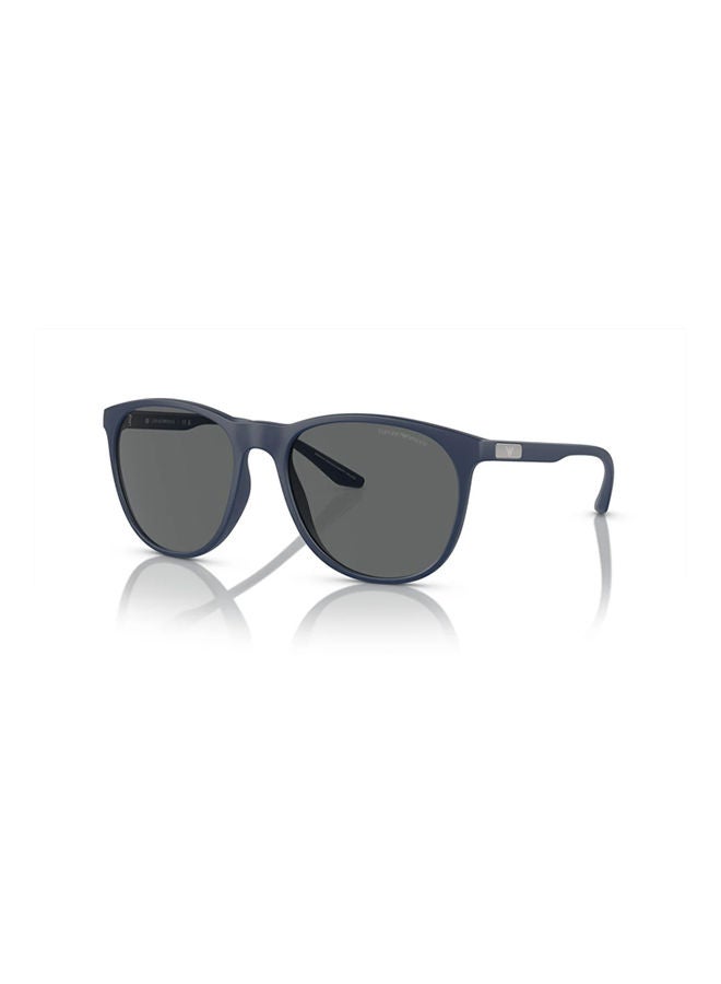 EMPORIO ARMANI Men's Full-Rimmed Round Sunglasses 4210,56,5763,87  - Image 1