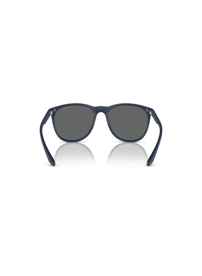 EMPORIO ARMANI Men's Full-Rimmed Round Sunglasses 4210,56,5763,87  - Image 3
